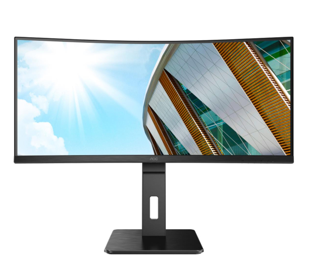 AOC 34" CU34P2A Czarny - 649146 - zdjęcie